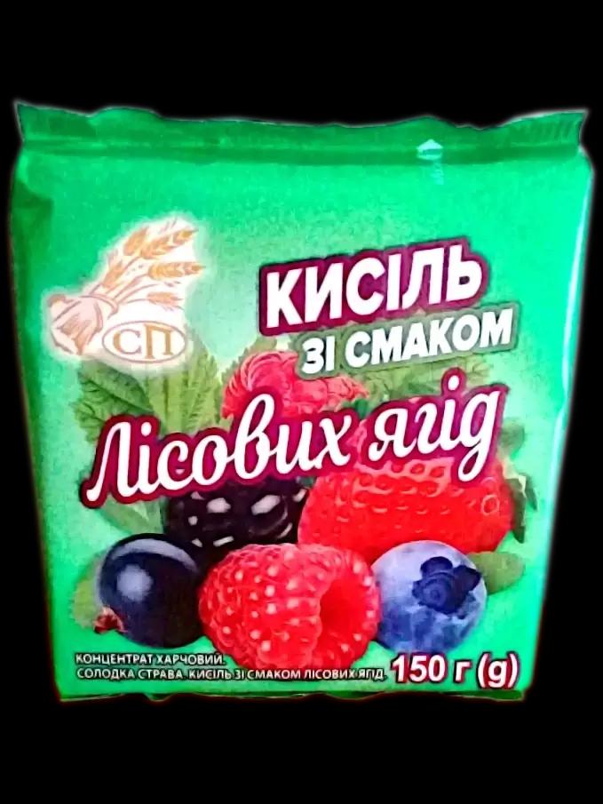 Зображення продукт Кисіль лісова ягода брикет 150гр